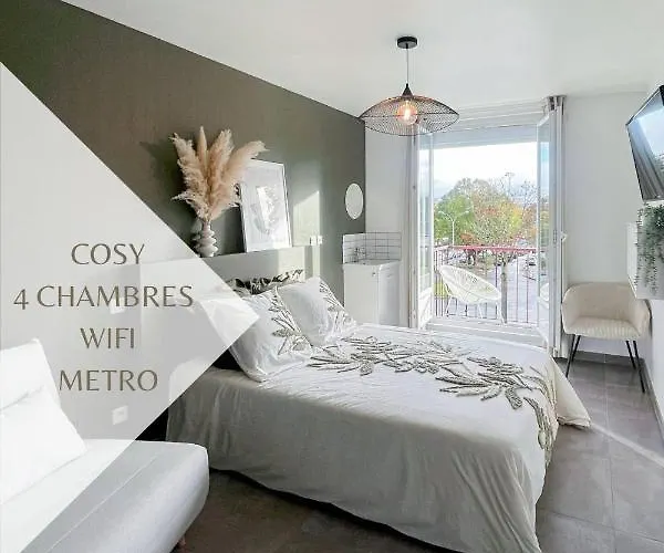 Auteuil • 4 Chambres • Wifi • Metro A 400M
