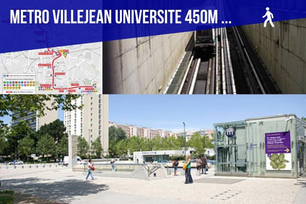 Apartment Auteuil • 4 • Wifi • Metro A 400m Rennes