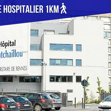 Auteuil • 4 Chambres • Wifi • Metro A 400M Rennes Exterior foto